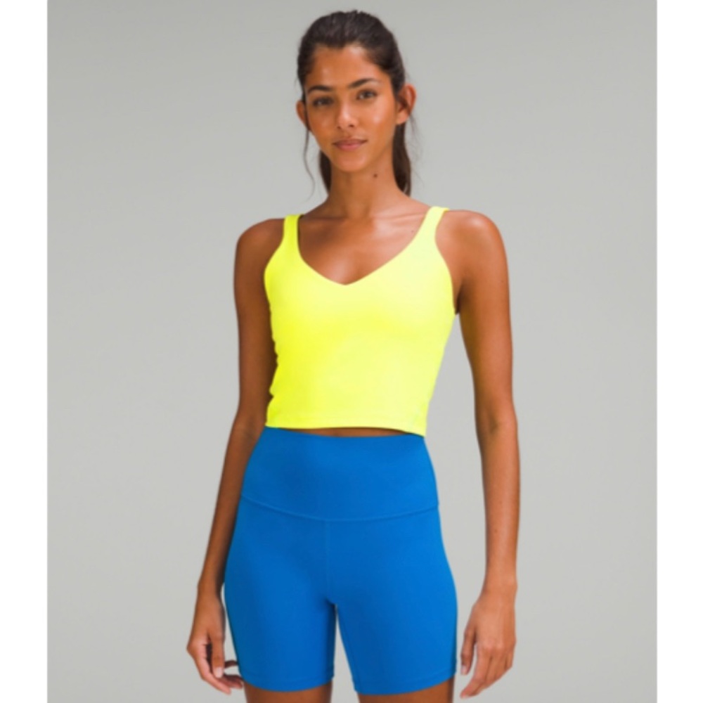 Neon Align Crop Top